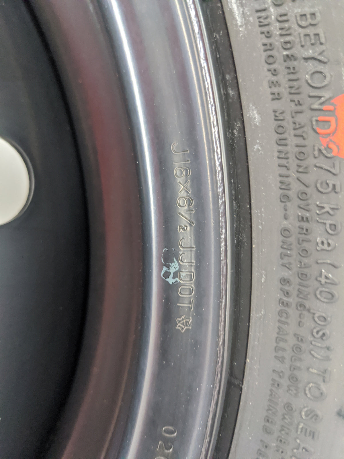 2003-2007 Subaru Forester Spare Donut Tire Wheel Rim Oem - Oemusedautoparts1.com