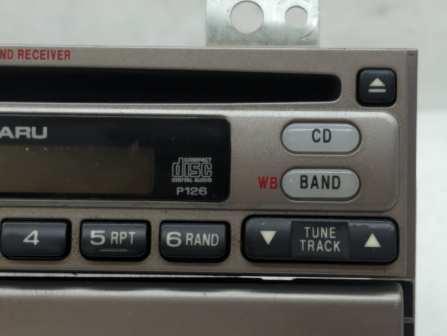 2005 Subaru Forester Radio AM FM Cd Player Receiver Replacement P/N:86201SA021 Fits OEM Used Auto Parts - Oemusedautoparts1.