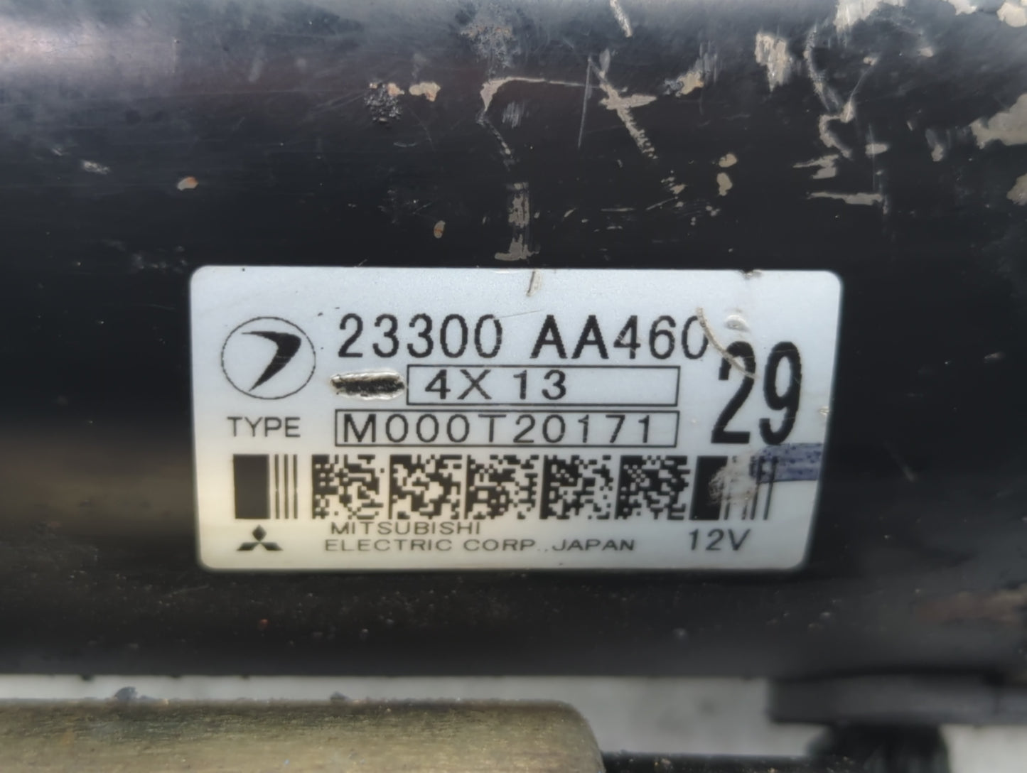 2005 Subaru Forester Car Starter Motor Solenoid OEM P/N:23300 AA460 Fits Fits 2004 2006 2007 OEM Used Auto Parts - Oemusedau