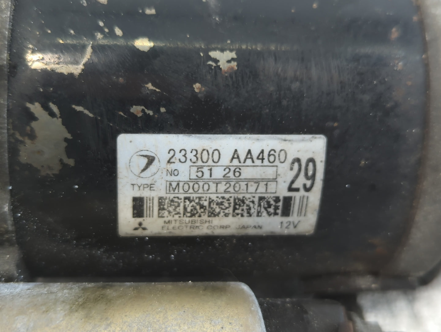 2005 Subaru Forester Car Starter Motor Solenoid OEM P/N:23300 AA460 Fits Fits 2004 2006 2007 OEM Used Auto Parts - Oemusedau