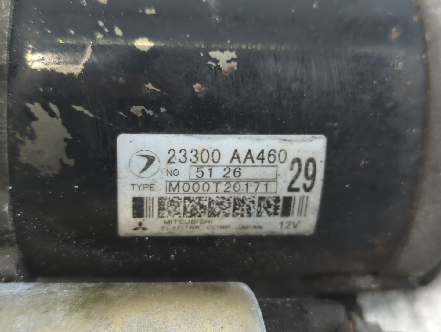 2005 Subaru Forester Car Starter Motor Solenoid OEM P/N:23300 AA460 Fits Fits 2004 2006 2007 OEM Used Auto Parts - Oemusedau