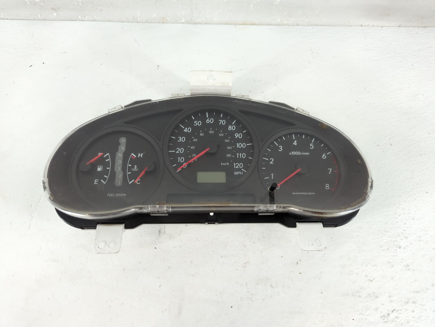 2005 Subaru Impreza Instrument Cluster Speedometer Gauges P/N:85014FE110 Fits OEM Used Auto Parts - Oemusedautoparts1.com