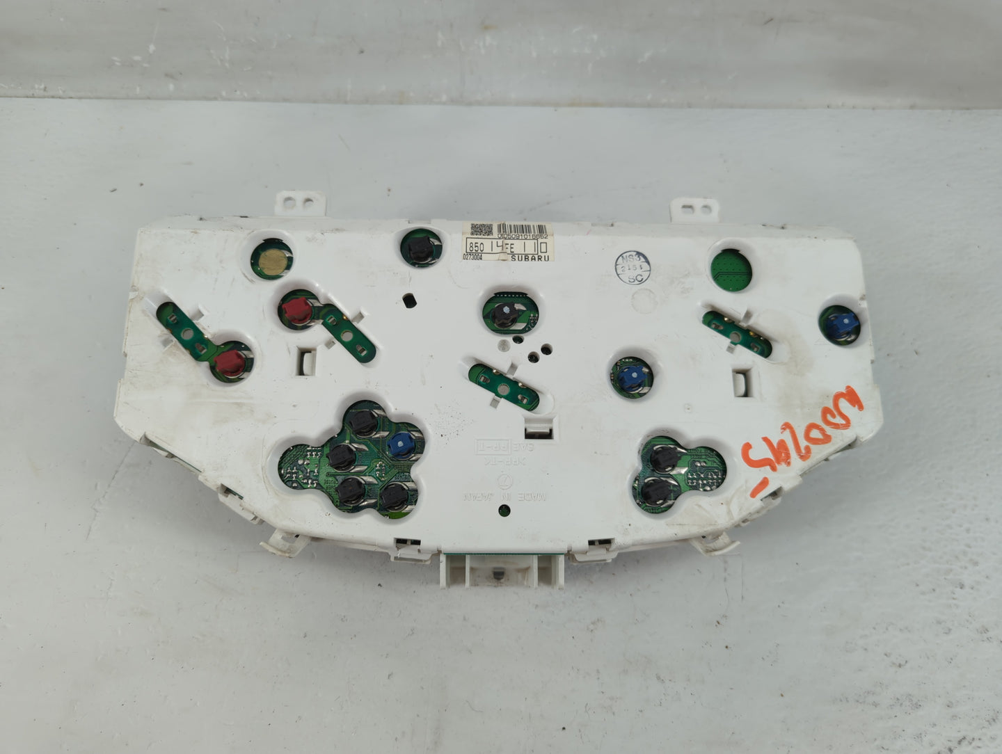 2005 Subaru Impreza Instrument Cluster Speedometer Gauges P/N:85014FE110 Fits OEM Used Auto Parts - Oemusedautoparts1.com