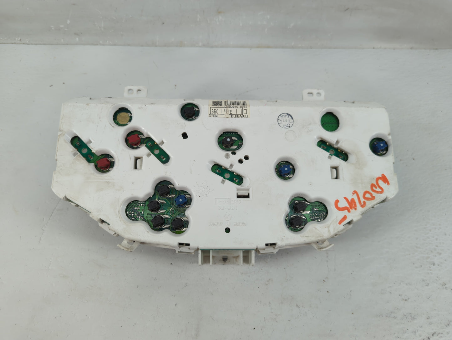 2005 Subaru Impreza Instrument Cluster Speedometer Gauges P/N:85014FE110 Fits OEM Used Auto Parts - Oemusedautoparts1.com