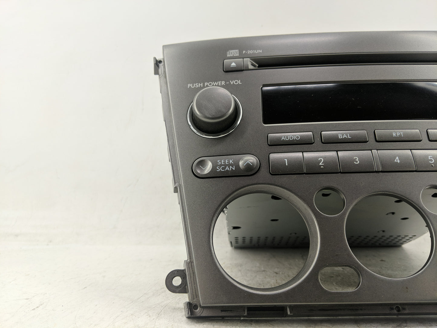 2005-2006 Subaru Legacy Radio AM FM Cd Player Receiver Replacement P/N:86201AG64A Fits Fits 2005 2006 OEM Used Auto Parts - 
