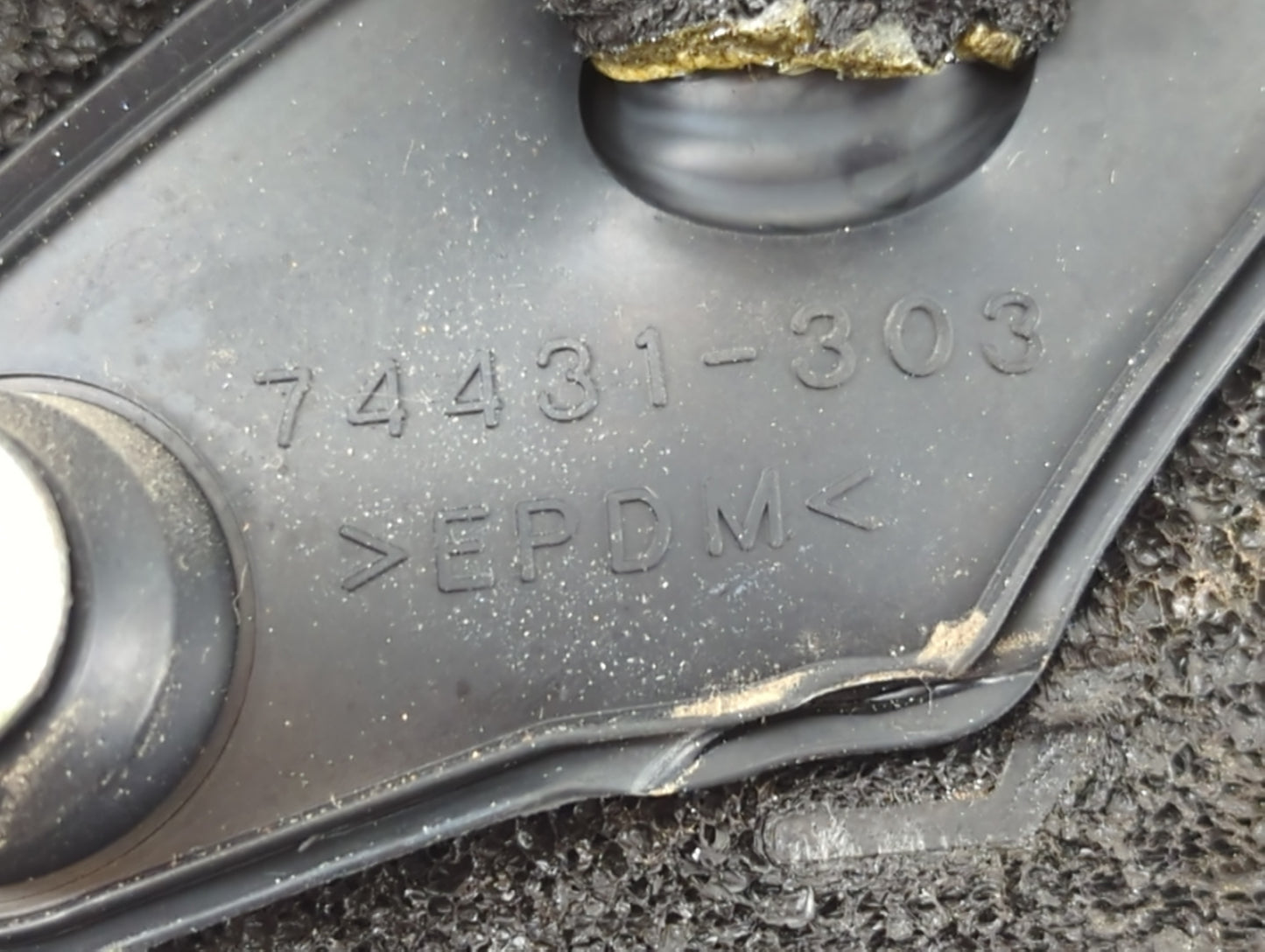 2005-2009 Subaru Legacy Passenger Right Side View Manual Door Mirror - Oemusedautoparts1.com