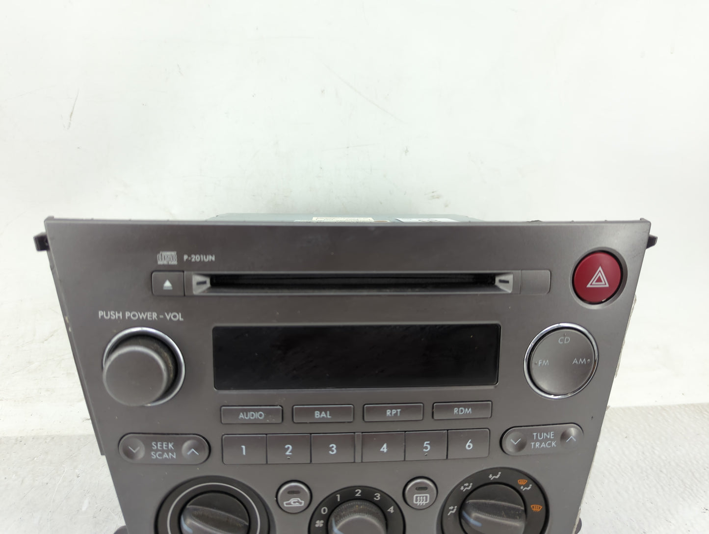 2005-2006 Subaru Legacy Radio AM FM Cd Player Receiver Replacement P/N:146570-2683 72311AG04A Fits Fits 2005 2006 OEM Used A