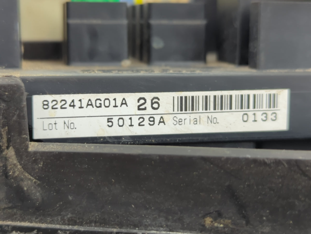 2005 Subaru Legacy Fusebox Fuse Box Panel Relay Module P/N:50129A 82241AG01A Fits Fits 2003 2004 OEM Used Auto Parts - Oemus