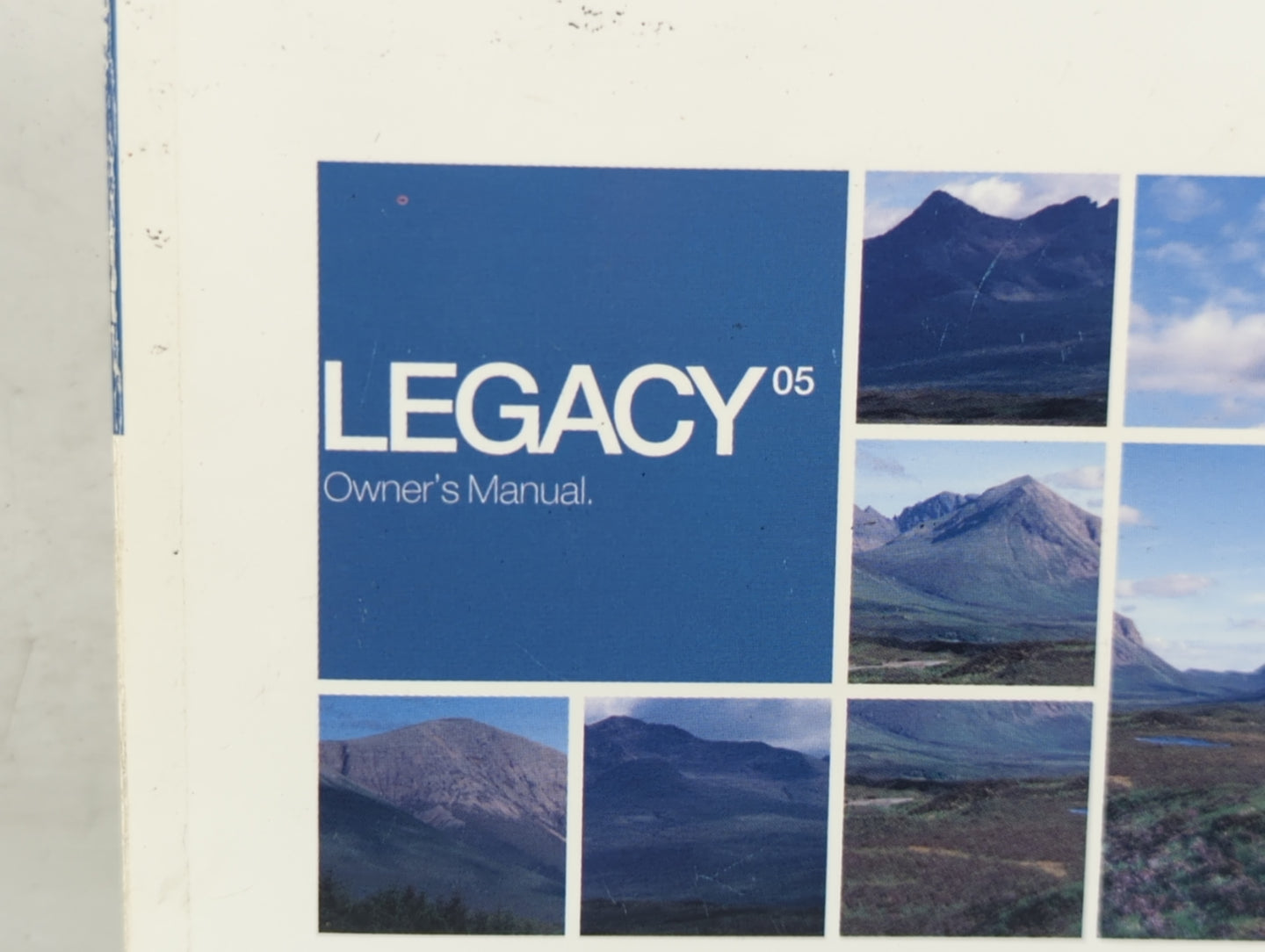 2005 Subaru Legacy Owners Manual Book Guide P/N:MSA5M0504A OEM Used Auto Parts - Oemusedautoparts1.com