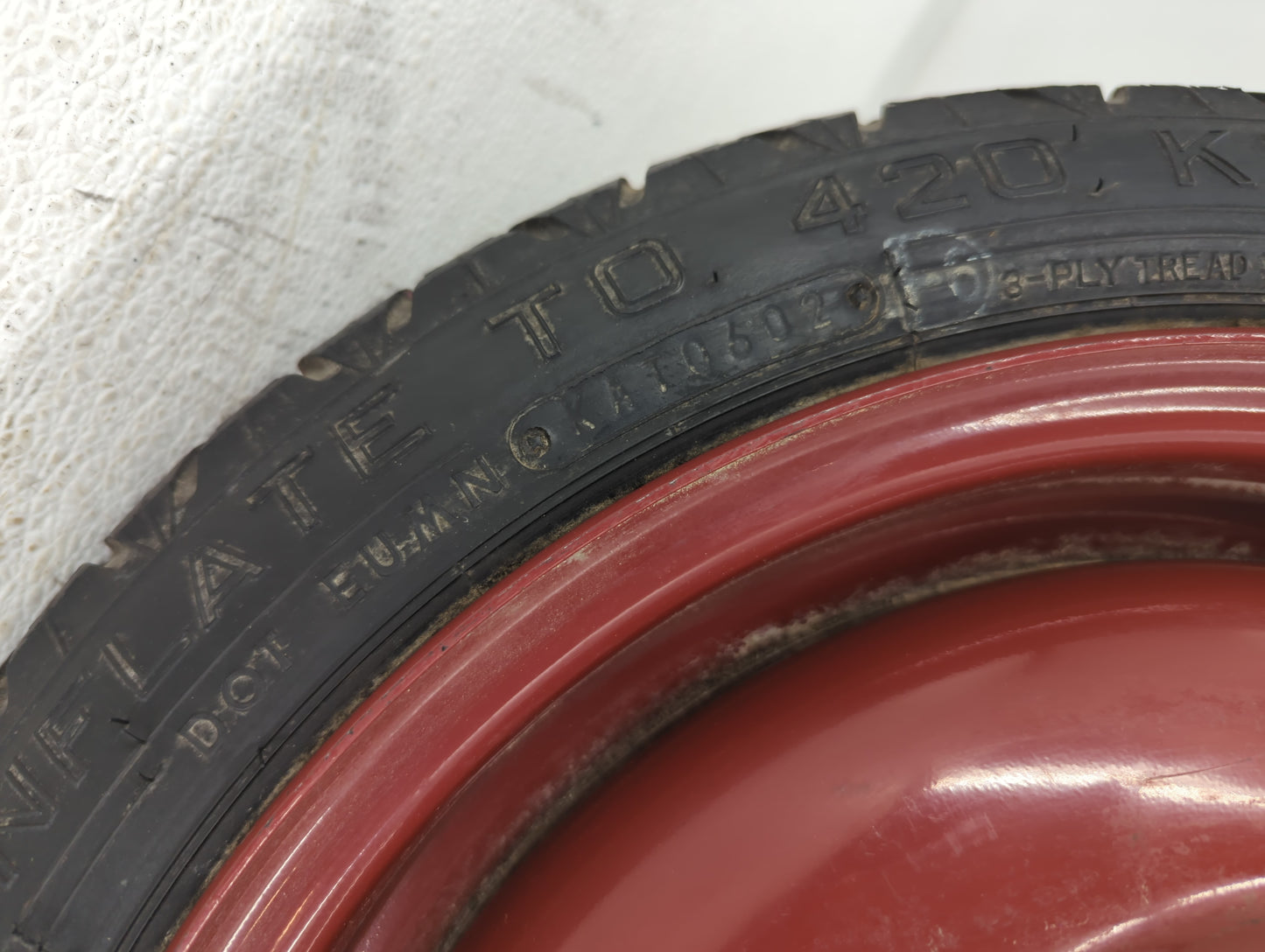 2004-2008 Suzuki Forenza Spare Donut Tire Wheel Rim Oem - Oemusedautoparts1.com