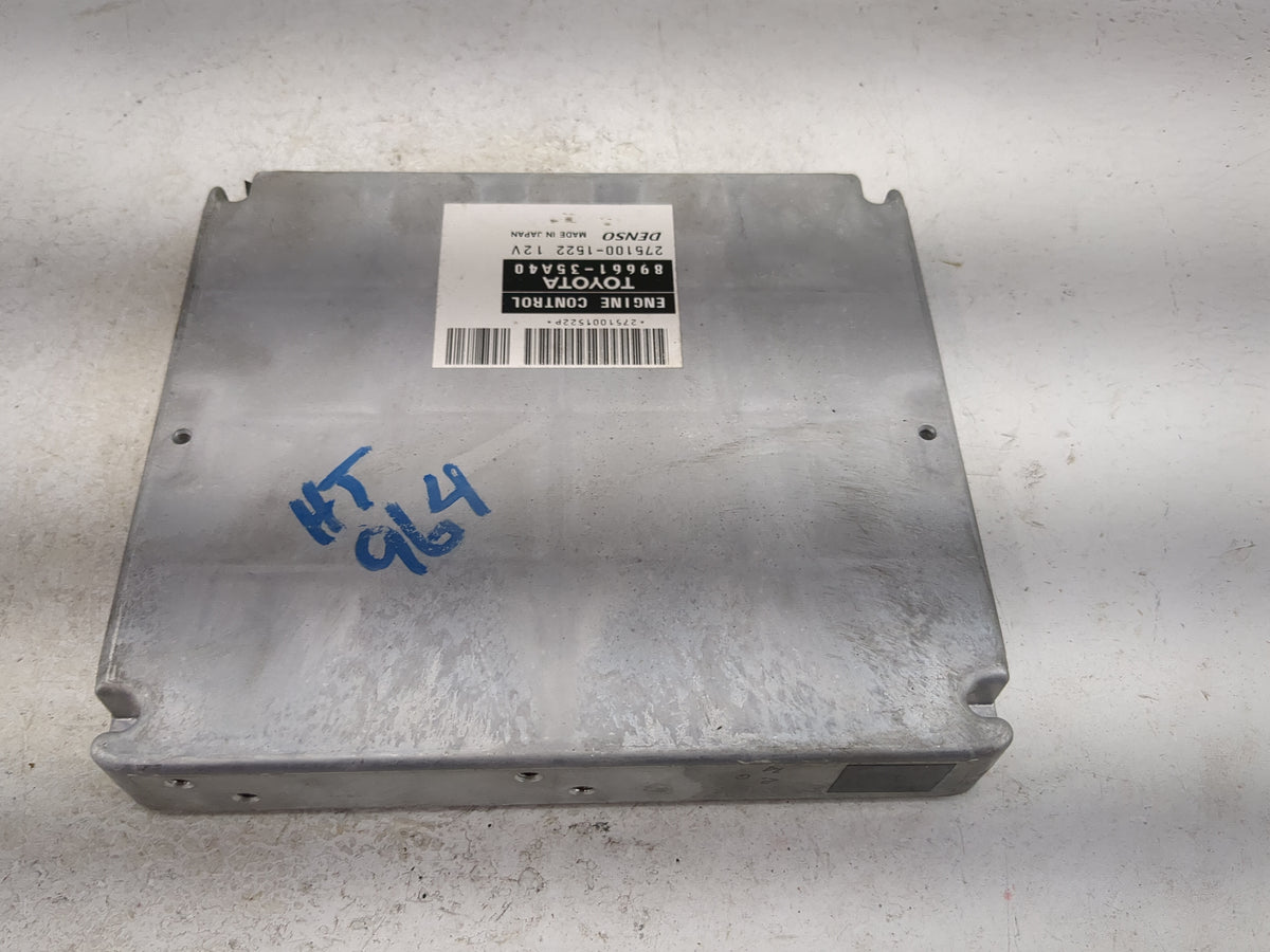 2005 Toyota 4runner PCM Engine Control Computer ECU ECM PCU OEM P/N:89661-35A40 275100-1522 Fits OEM Used Auto Parts - Oemus