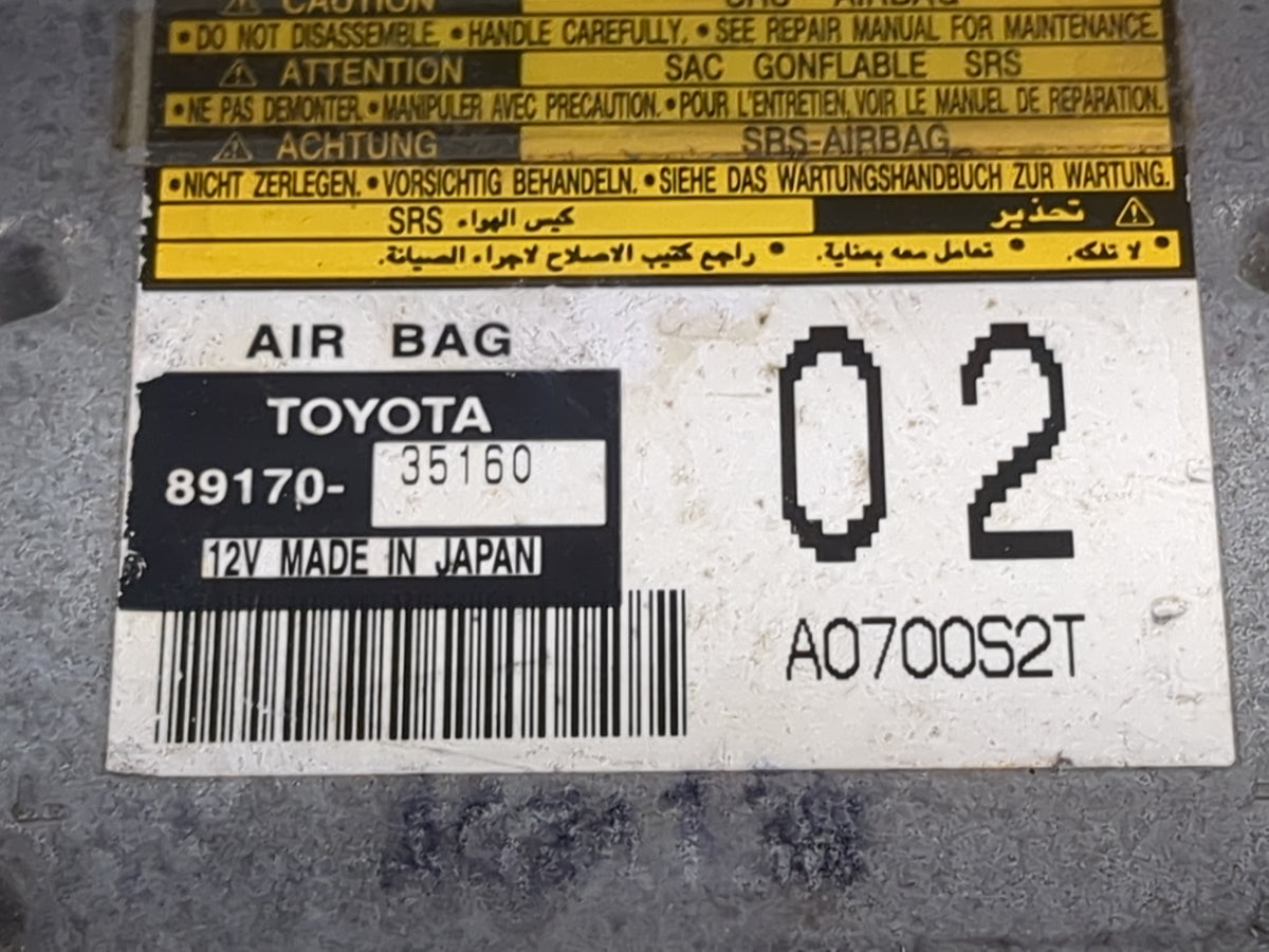 2003-2004 Toyota 4runner Safety Restraint Srs Airbag Control Module - Oemusedautoparts1.com