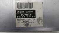 2005 Toyota Avalon PCM Engine Control Computer ECU ECM PCU OEM P/N:89661-07410 Fits OEM Used Auto Parts - Oemusedautoparts1.