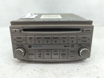 2005-2007 Toyota Avalon Radio AM FM Cd Player Receiver Replacement P/N:86120-AC150 Fits Fits 2005 2006 2007 OEM Used Auto Pa