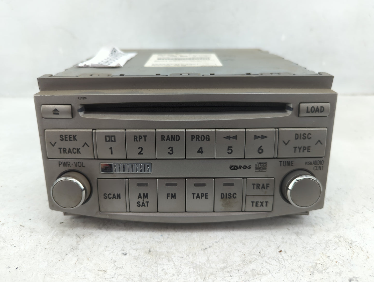 2005-2007 Toyota Avalon Radio AM FM Cd Player Receiver Replacement P/N:86120-AC150 Fits Fits 2005 2006 2007 OEM Used Auto Pa