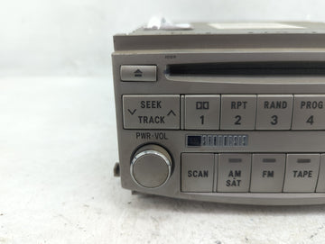 2005-2007 Toyota Avalon Radio AM FM Cd Player Receiver Replacement P/N:86120-AC150 Fits Fits 2005 2006 2007 OEM Used Auto Parts