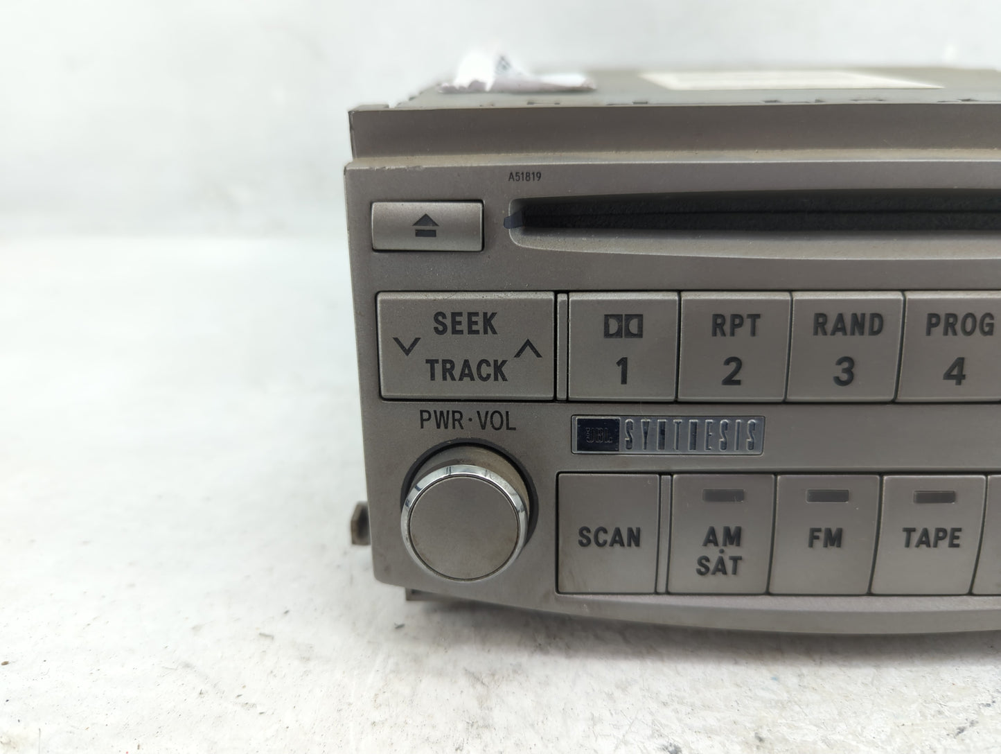 2005-2007 Toyota Avalon Radio AM FM Cd Player Receiver Replacement P/N:86120-AC150 Fits Fits 2005 2006 2007 OEM Used Auto Pa