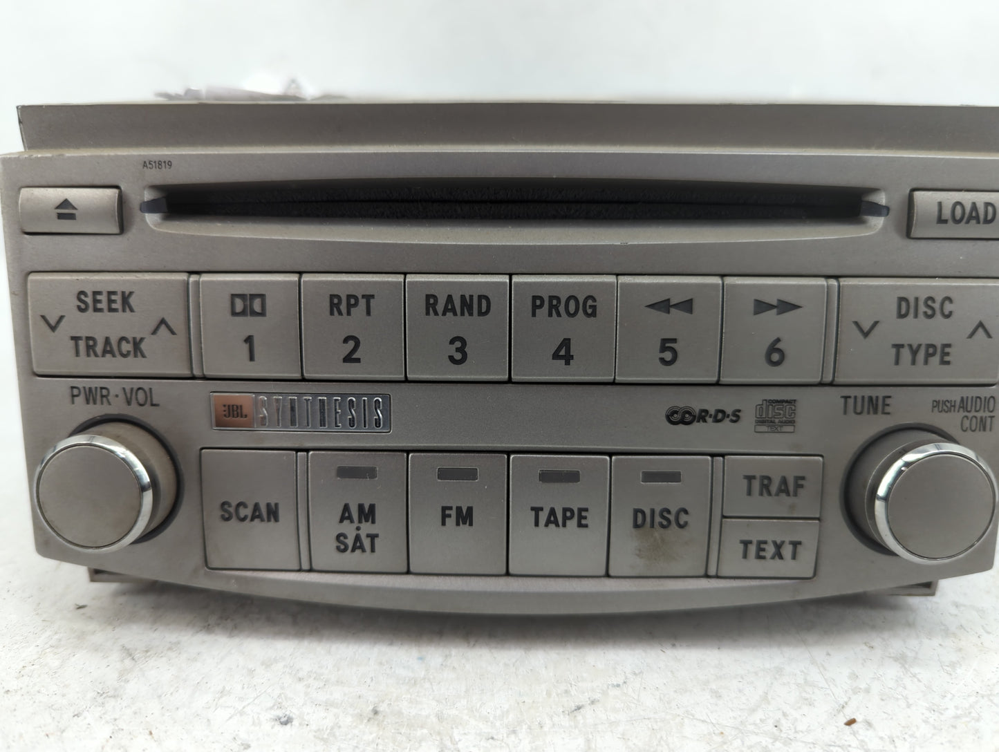 2005-2007 Toyota Avalon Radio AM FM Cd Player Receiver Replacement P/N:86120-AC150 Fits Fits 2005 2006 2007 OEM Used Auto Pa