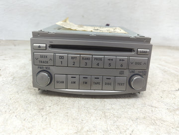 2005-2007 Toyota Avalon Radio AM FM Cd Player Receiver Replacement P/N:86120-AC140 122000-69400101 Fits Fits 2005 2006 2007 