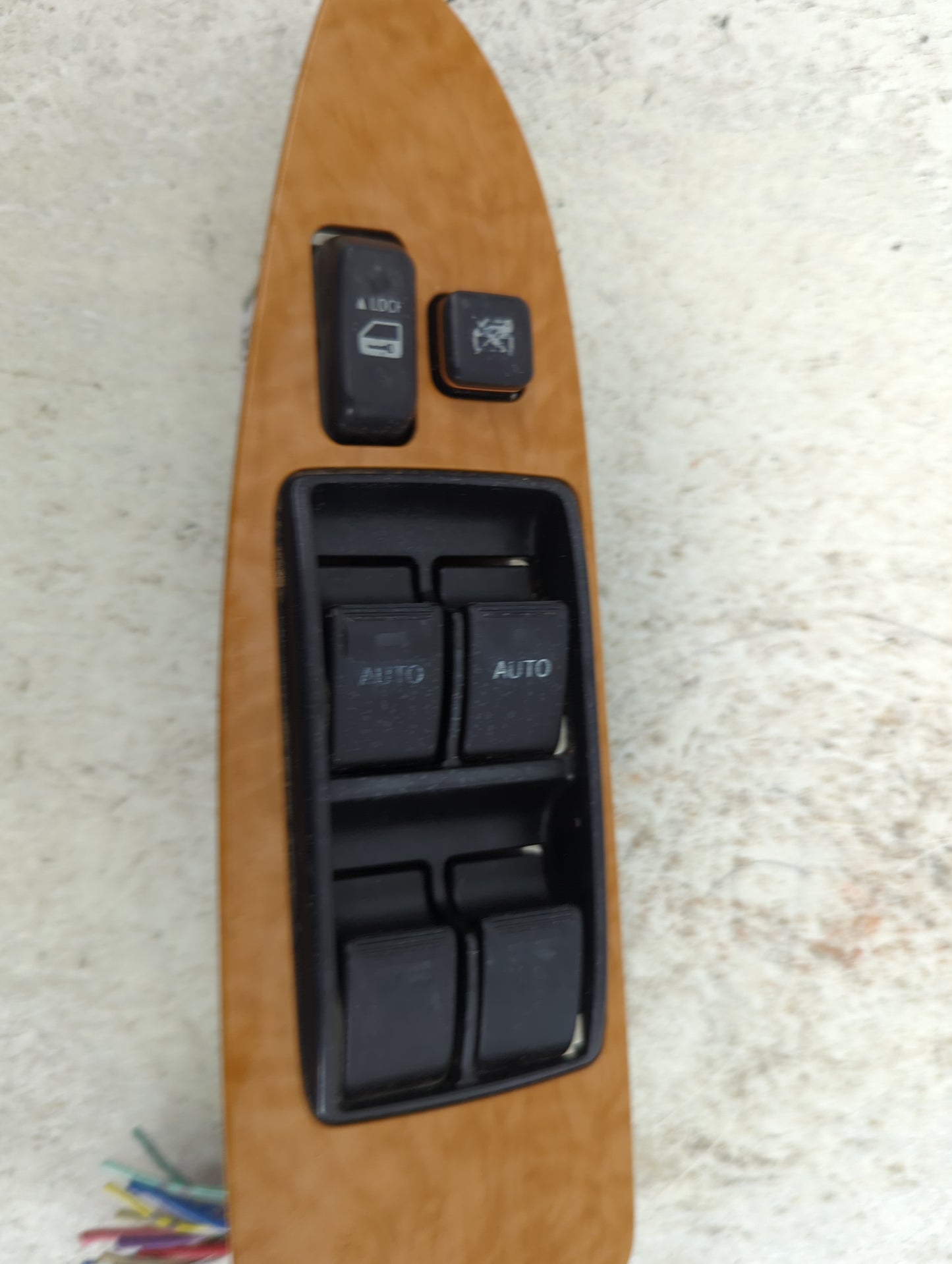 2005 Toyota Avalon Master Power Window Switch Replacement Driver Side Left Fits OEM Used Auto Parts - Oemusedautoparts1.com