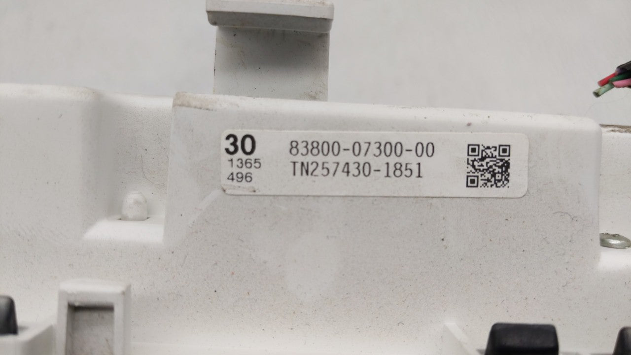 2005-2006 Toyota Avalon Instrument Cluster Speedometer Gauges P/N:83800-07300 Fits Fits 2005 2006 OEM Used Auto Parts - Oemu