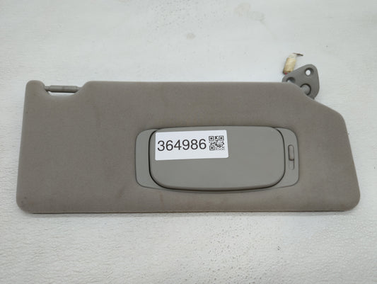 2005-2012 Toyota Avalon Sun Visor Shade Replacement Passenger Right Mirror Fits Fits 2005 2006 2007 2008 2009 2010 2011 2012 OEM Used Auto Parts