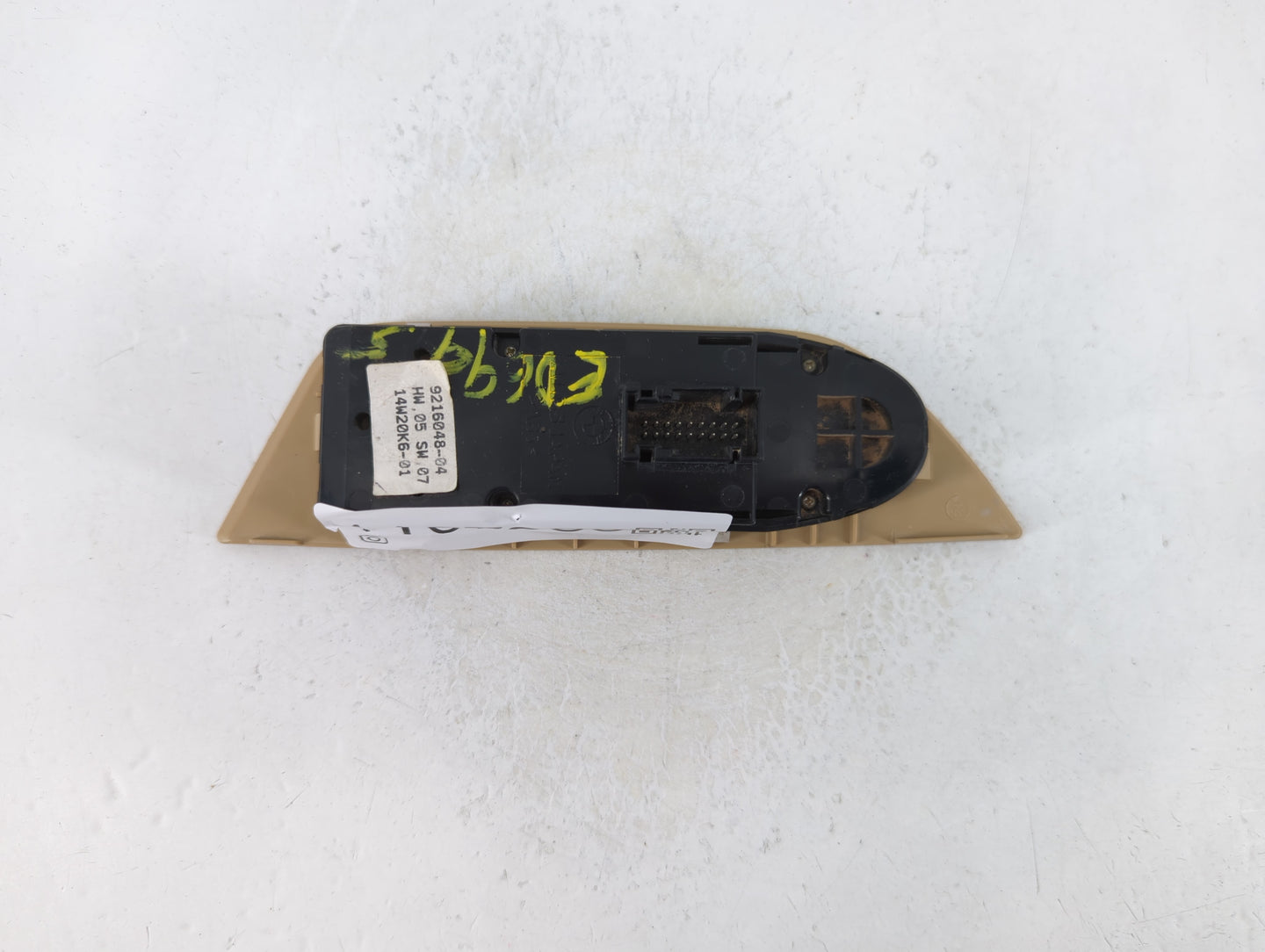 2002-2006 Toyota Camry Master Power Window Switch Replacement Driver Side Left P/N:9216048-04 Fits OEM Used Auto Parts - Oem