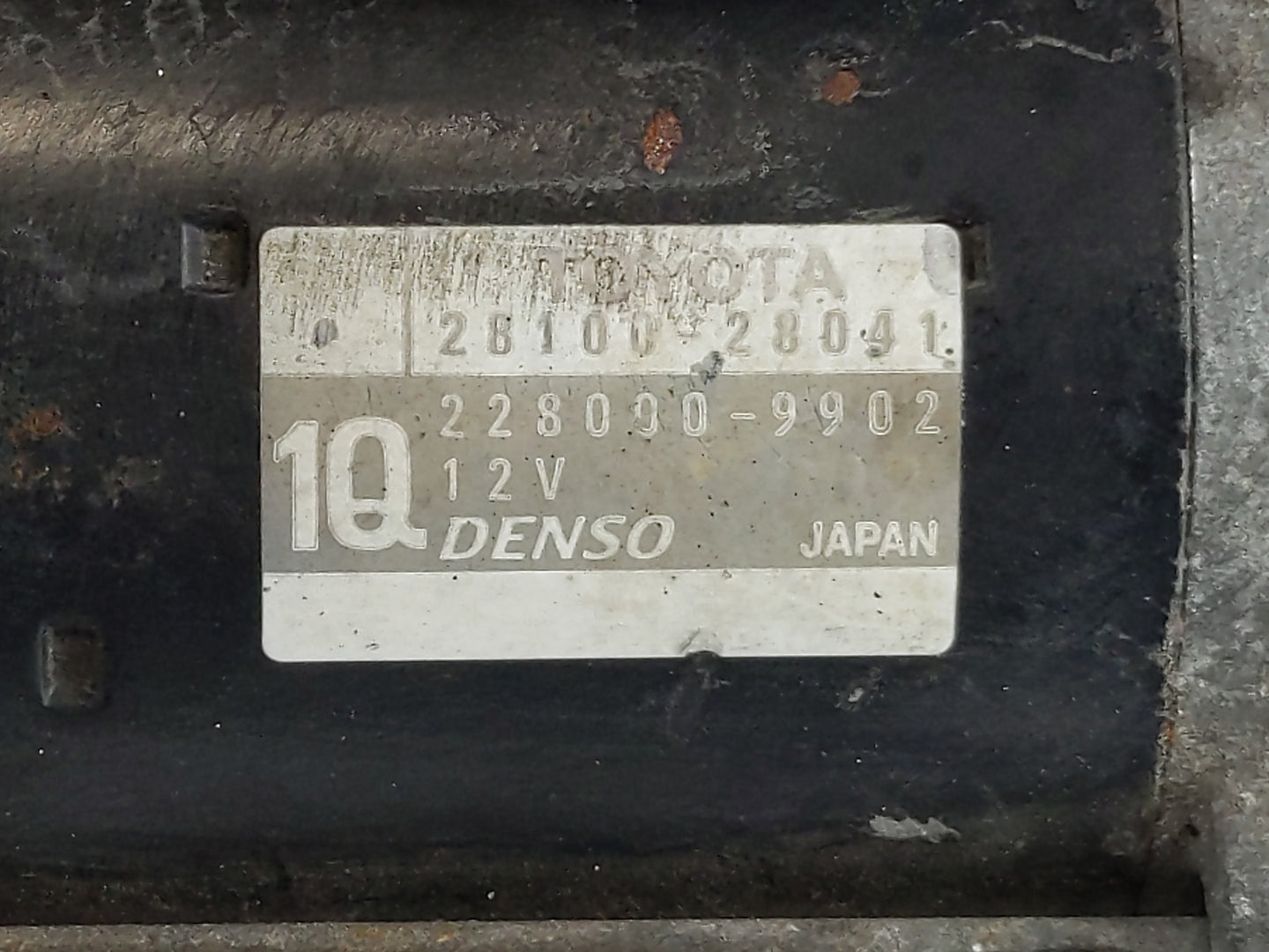 2002-2006 Toyota Camry Car Starter Motor Solenoid OEM P/N:228000-9902 28100-28041 Fits Fits 2002 2003 2004 2005 2006 2007 OE