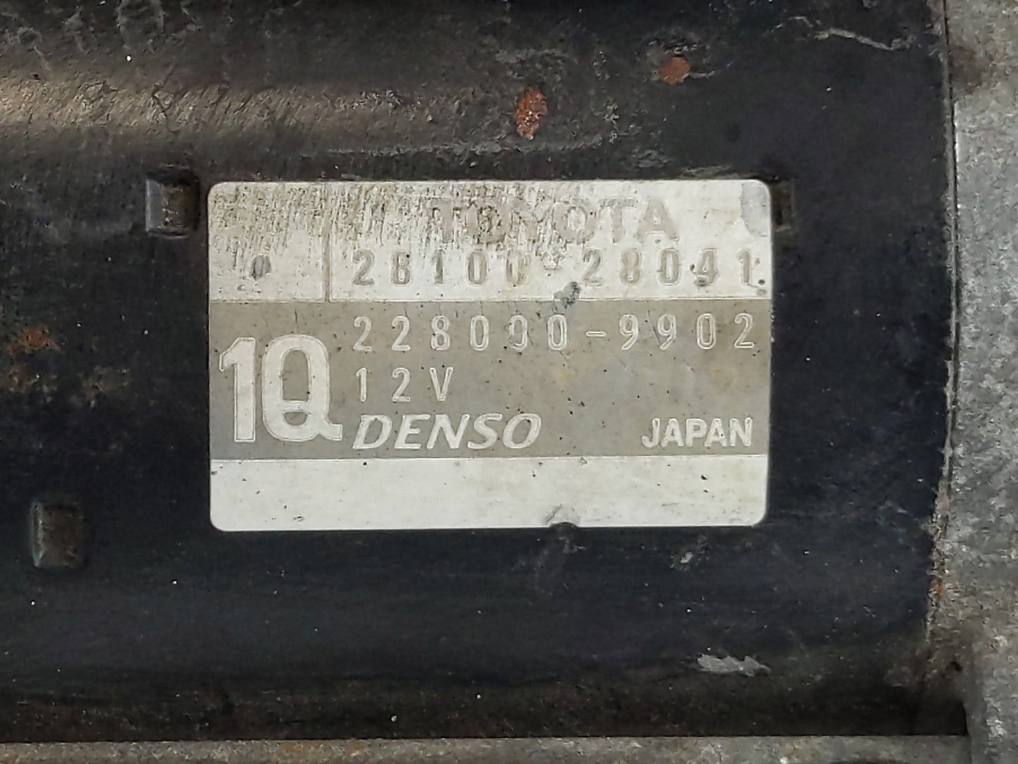 2002-2006 Toyota Camry Car Starter Motor Solenoid OEM P/N:228000-9902 28100-28041 Fits Fits 2002 2003 2004 2005 2006 2007 OE