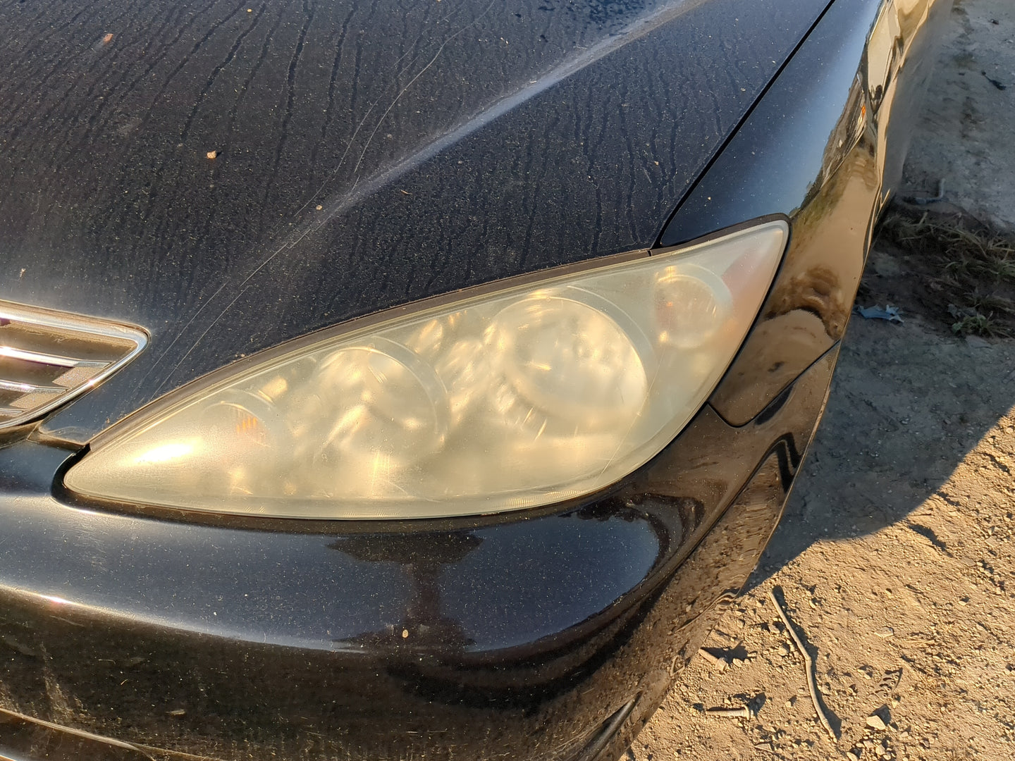 2005-2006 Toyota Camry Driver Left Oem Head Light Headlight Lamp - Oemusedautoparts1.com