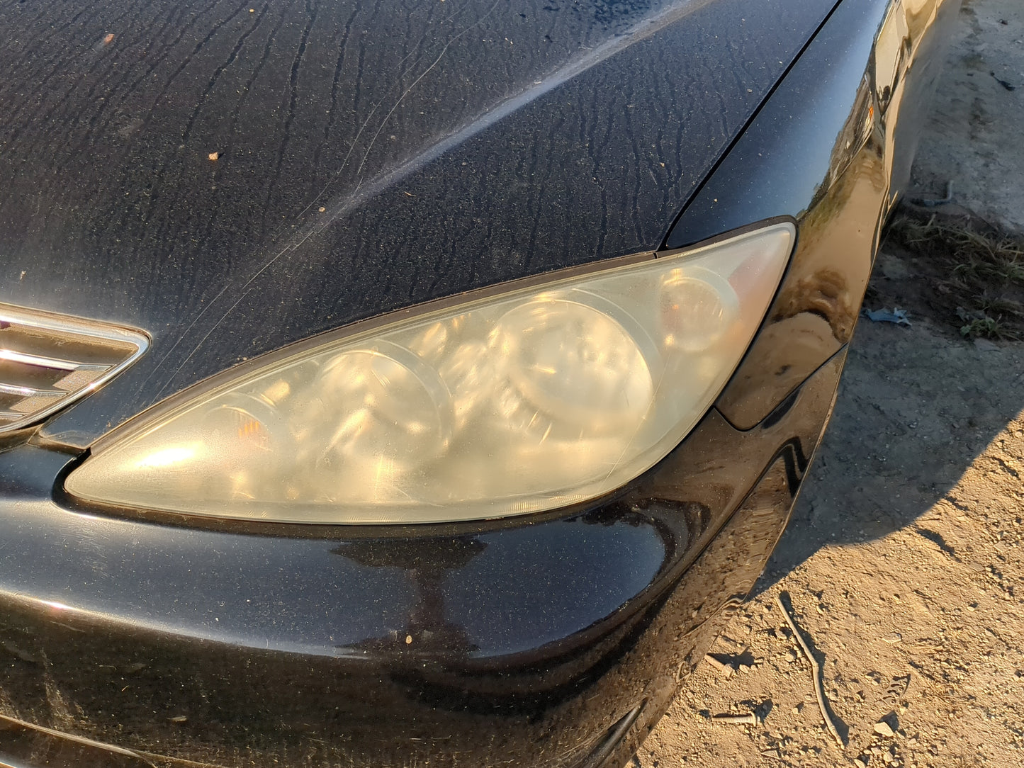 2005-2006 Toyota Camry Driver Left Oem Head Light Headlight Lamp 1187181 - Oemusedautoparts1.com