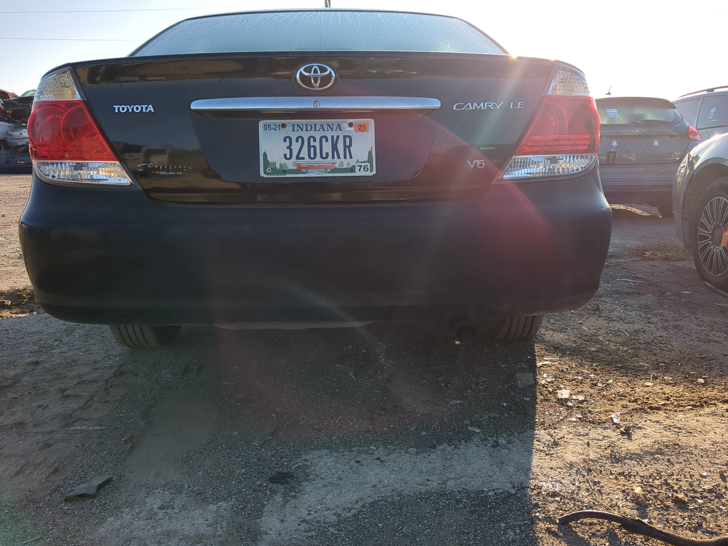 2002-2006 Toyota Camry Rear Bumper Assembly Oem - Oemusedautoparts1.com