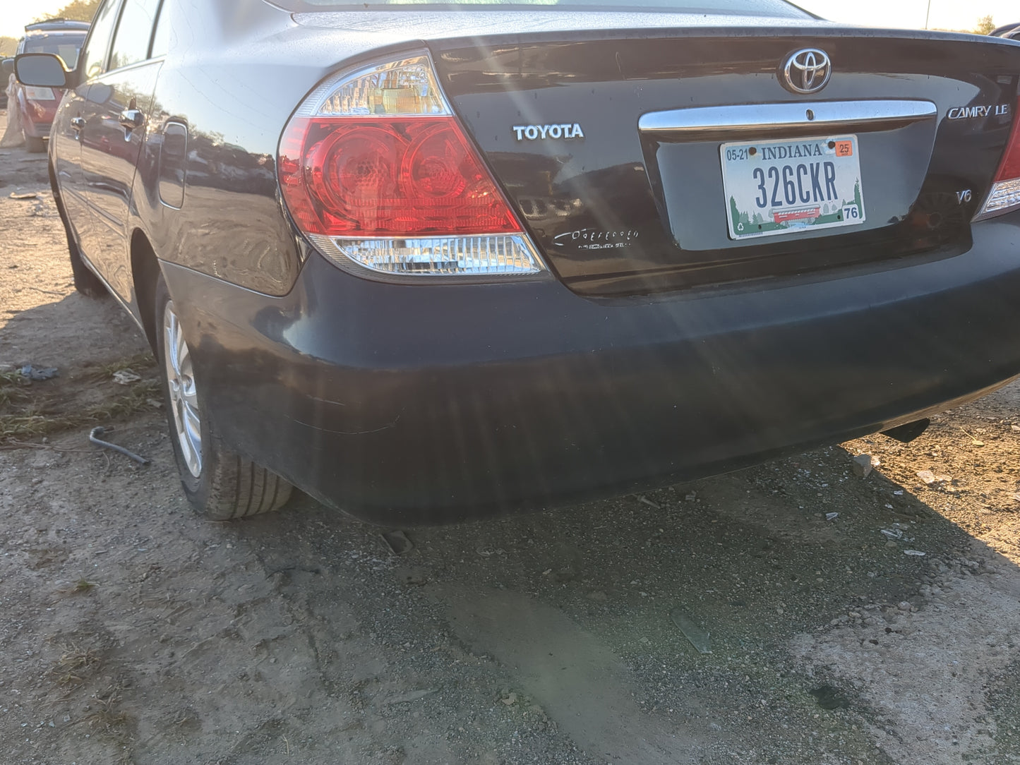 2002-2006 Toyota Camry Rear Bumper Assembly Oem - Oemusedautoparts1.com