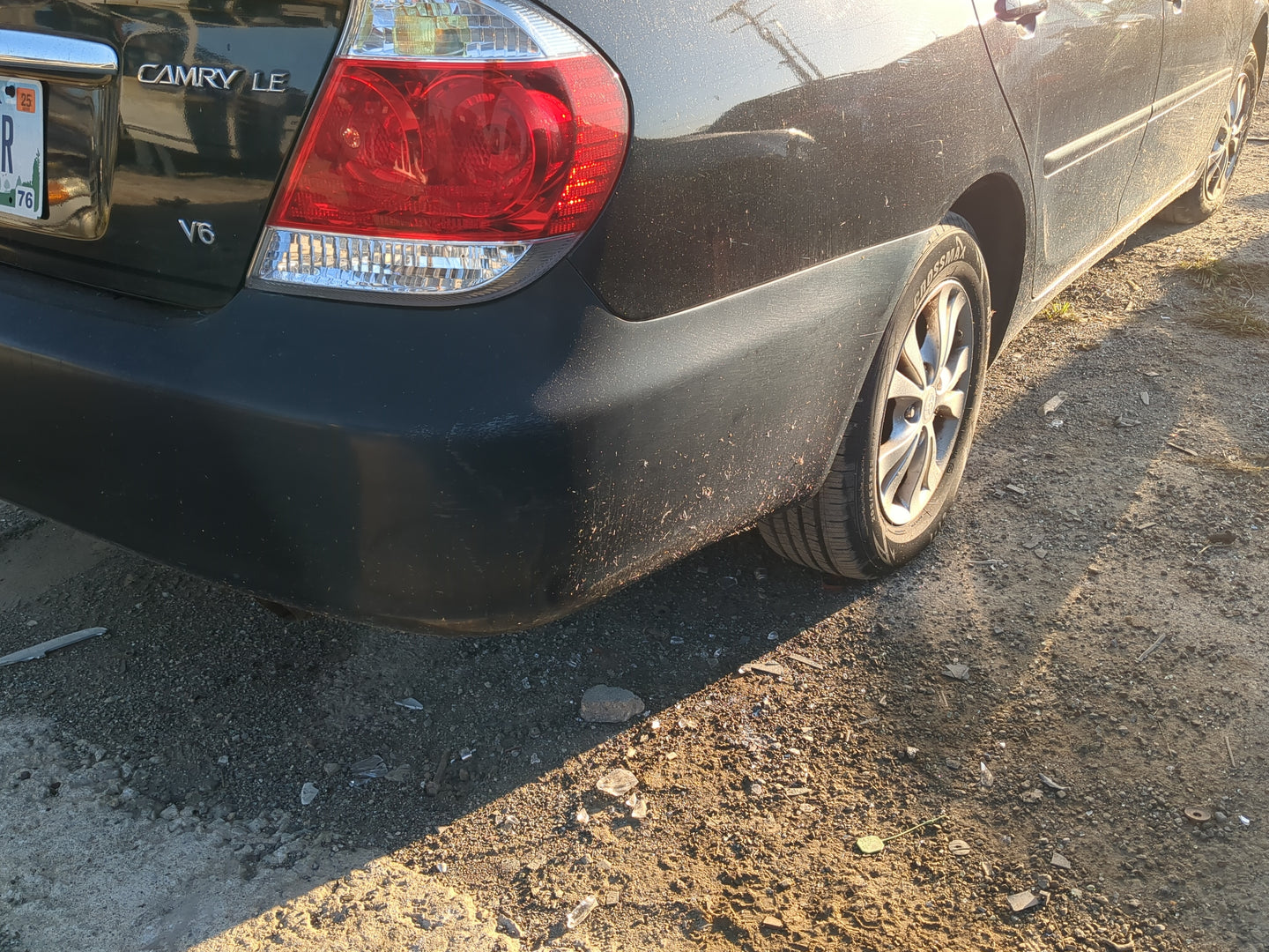 2002-2006 Toyota Camry Rear Bumper Assembly Oem - Oemusedautoparts1.com
