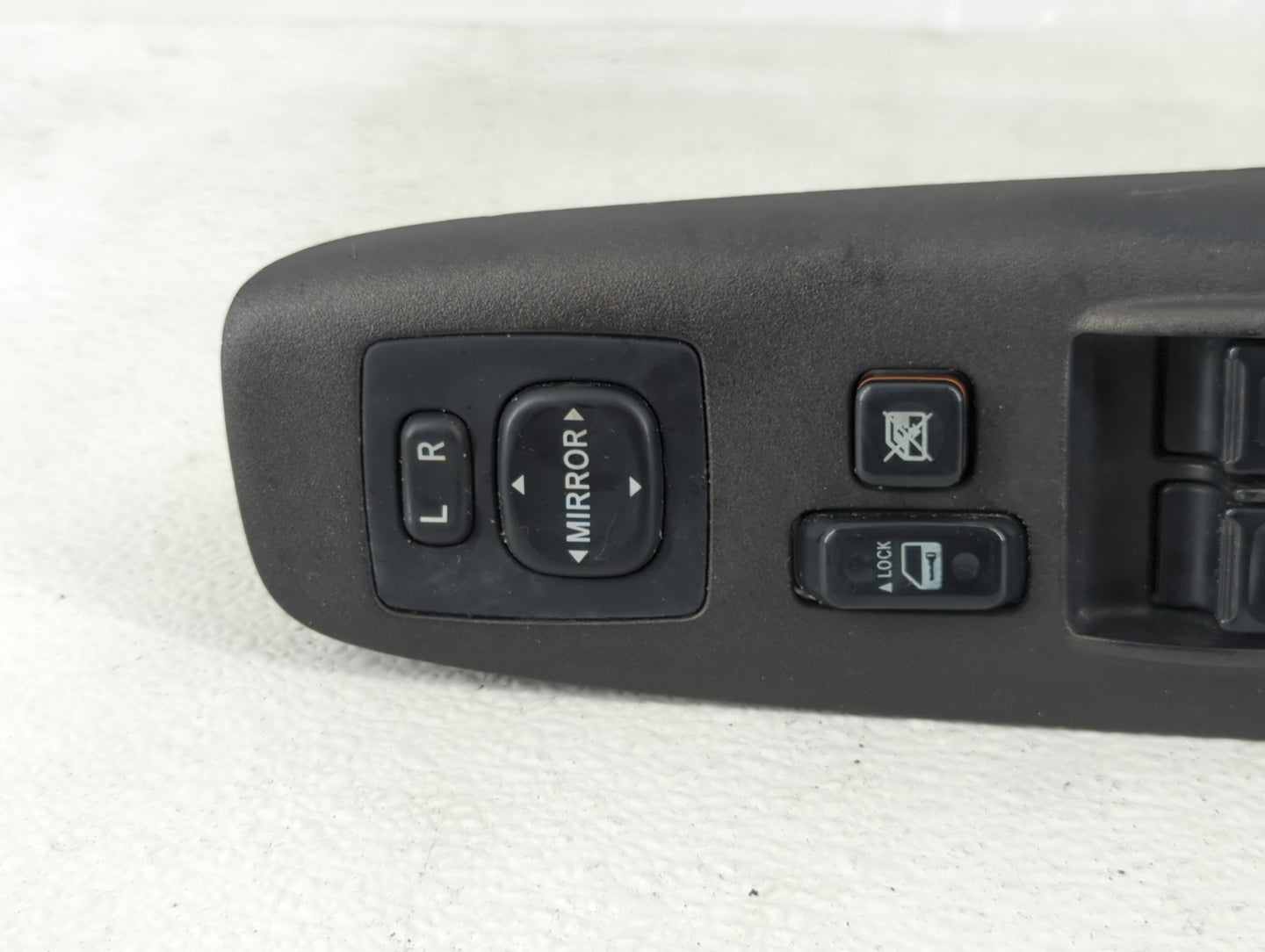 2002-2006 Toyota Camry Master Power Window Switch Replacement Driver Side Left Fits OEM Used Auto Parts - Oemusedautoparts1.