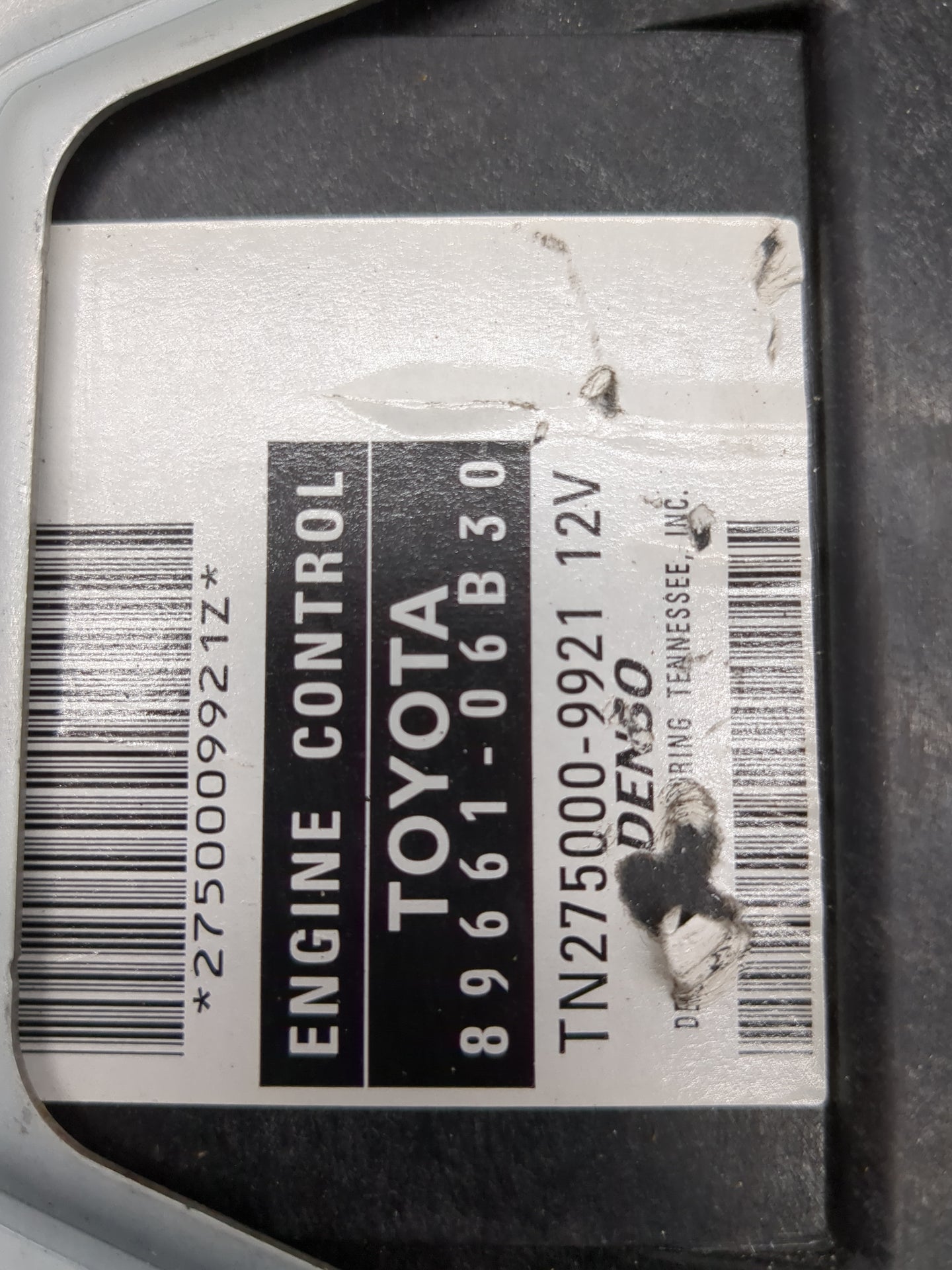 2005 Toyota Camry PCM Engine Control Computer ECU ECM PCU OEM P/N:89661-06B30 Fits OEM Used Auto Parts - Oemusedautoparts1.c