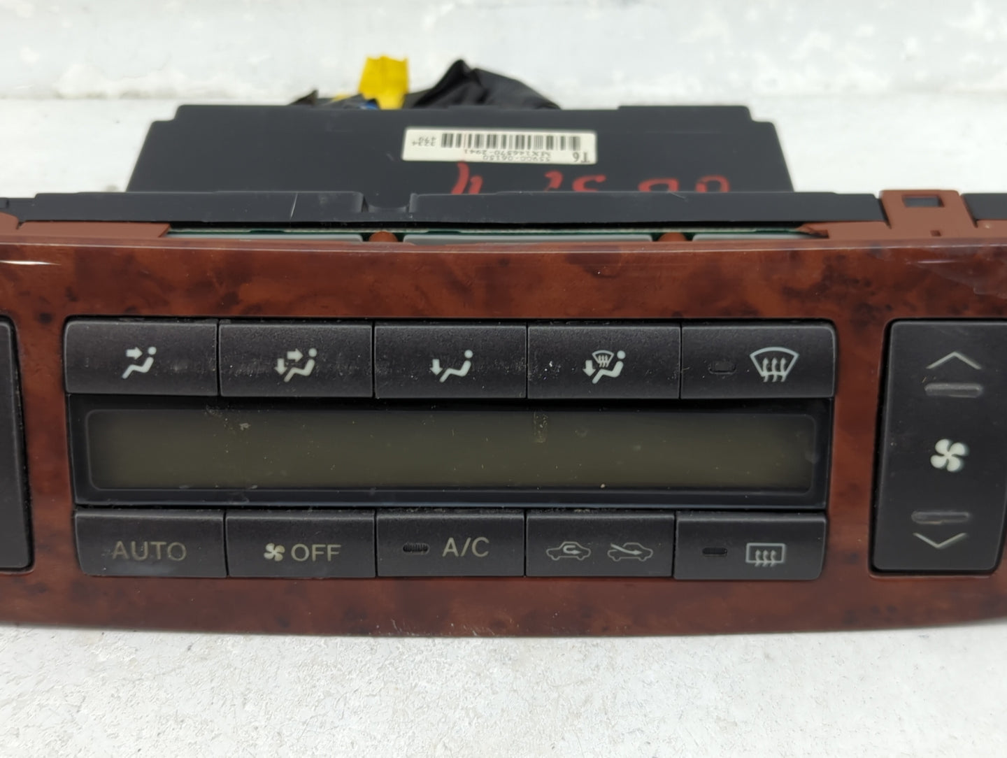 2002-2006 Toyota Camry Climate Control Module Temperature AC/Heater Replacement P/N:55900-06150 Fits Fits 2002 2003 2004 200