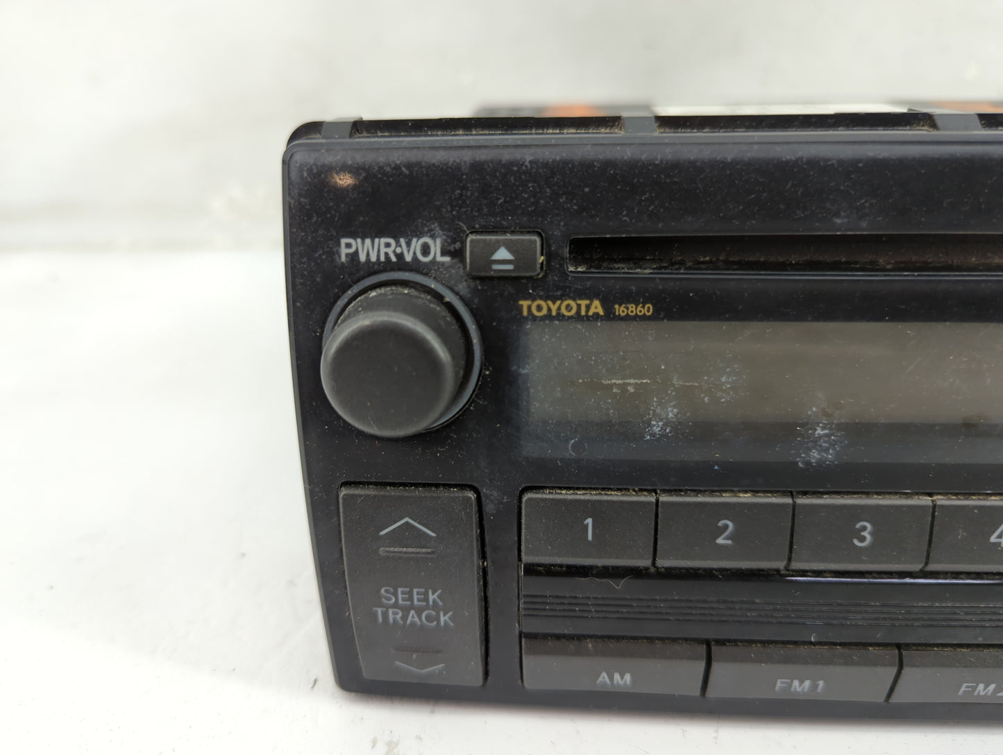 2005-2006 Toyota Camry Radio AM FM Cd Player Receiver Replacement P/N:86120-AA160 122000-6350C101 Fits Fits 2005 2006 OEM Us