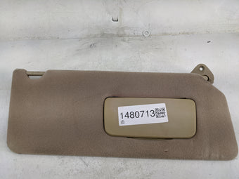compare product 2005 Toyota Camry Sun Visor Shade Replacement Passenger Right Mirror Fits OEM Used Auto Parts