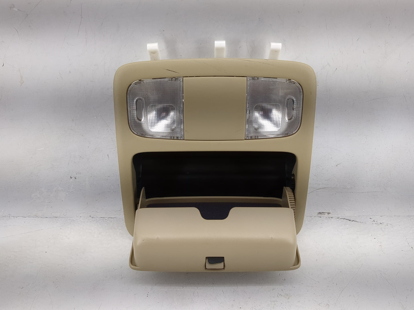 2005 Toyota Camry Overhead Roof Console Tan - Oemusedautoparts1.com