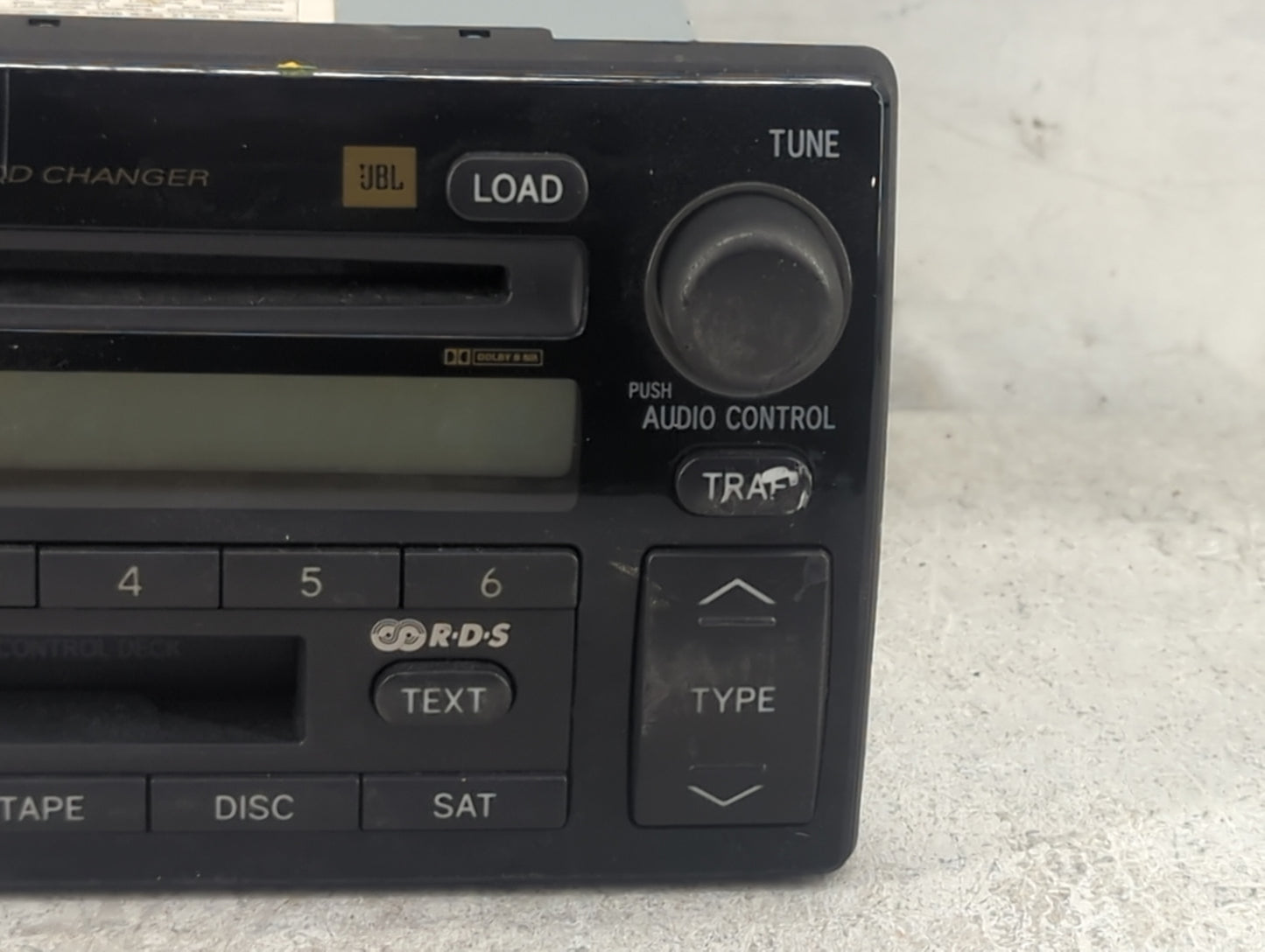 2005-2006 Toyota Camry Radio AM FM Cd Player Receiver Replacement P/N:86120-AA210 CQ-ES8461X Fits Fits 2005 2006 OEM Used Au