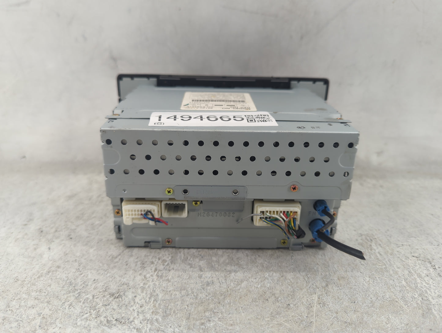2005-2006 Toyota Camry Radio AM FM Cd Player Receiver Replacement P/N:86120-AA210 CQ-ES8461X Fits Fits 2005 2006 OEM Used Au