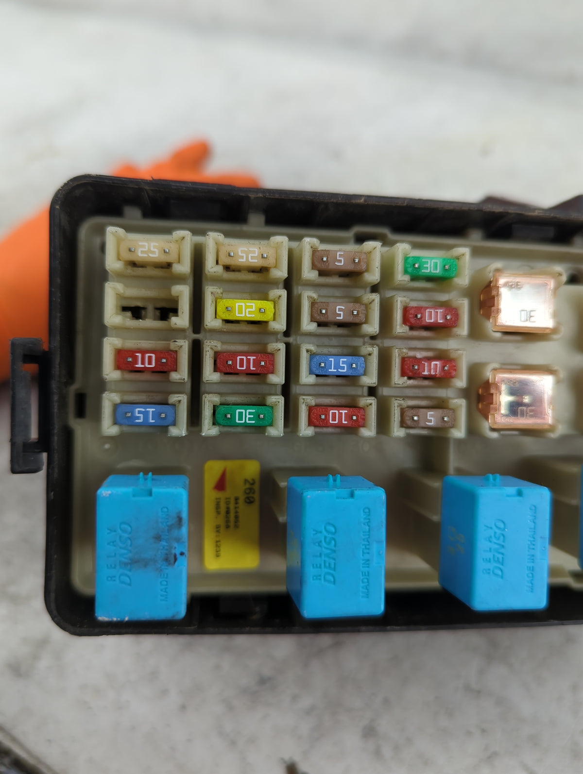 2004-2006 Toyota Camry Fusebox Fuse Box Panel Relay Module Fits Fits 2004 2005 2006 OEM Used Auto Parts - Oemusedautoparts1.