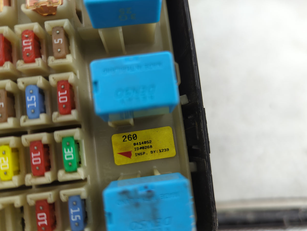 2004-2006 Toyota Camry Fusebox Fuse Box Panel Relay Module Fits Fits 2004 2005 2006 OEM Used Auto Parts - Oemusedautoparts1.