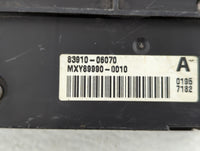 2005 Toyota Camry Toyota Camry Dash Digital Clock Display Assembly - Oemusedautoparts1.com