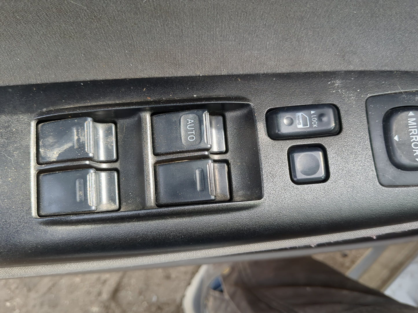 2002-2006 Toyota Camry Master Power Window Switch Replacement Driver Side Left Fits OEM Used Auto Parts - Oemusedautoparts1.