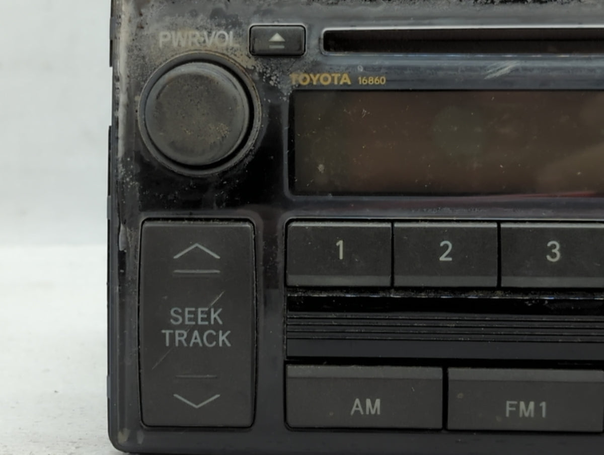 2005-2006 Toyota Camry Am Fm Cd Player Radio Receiver 510340 - Oemusedautoparts1.com