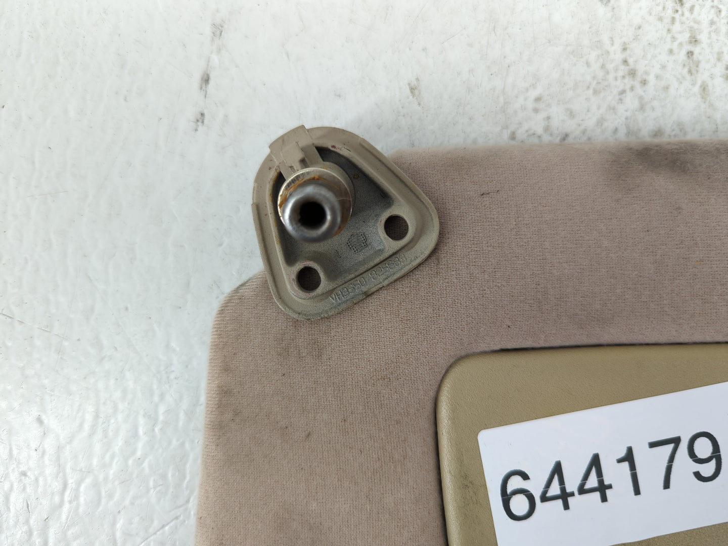 2002-2006 Toyota Camry Sun Visor Shade Replacement Driver Left Mirror Fits Fits 2002 2003 2004 2005 2006 OEM Used Auto Parts