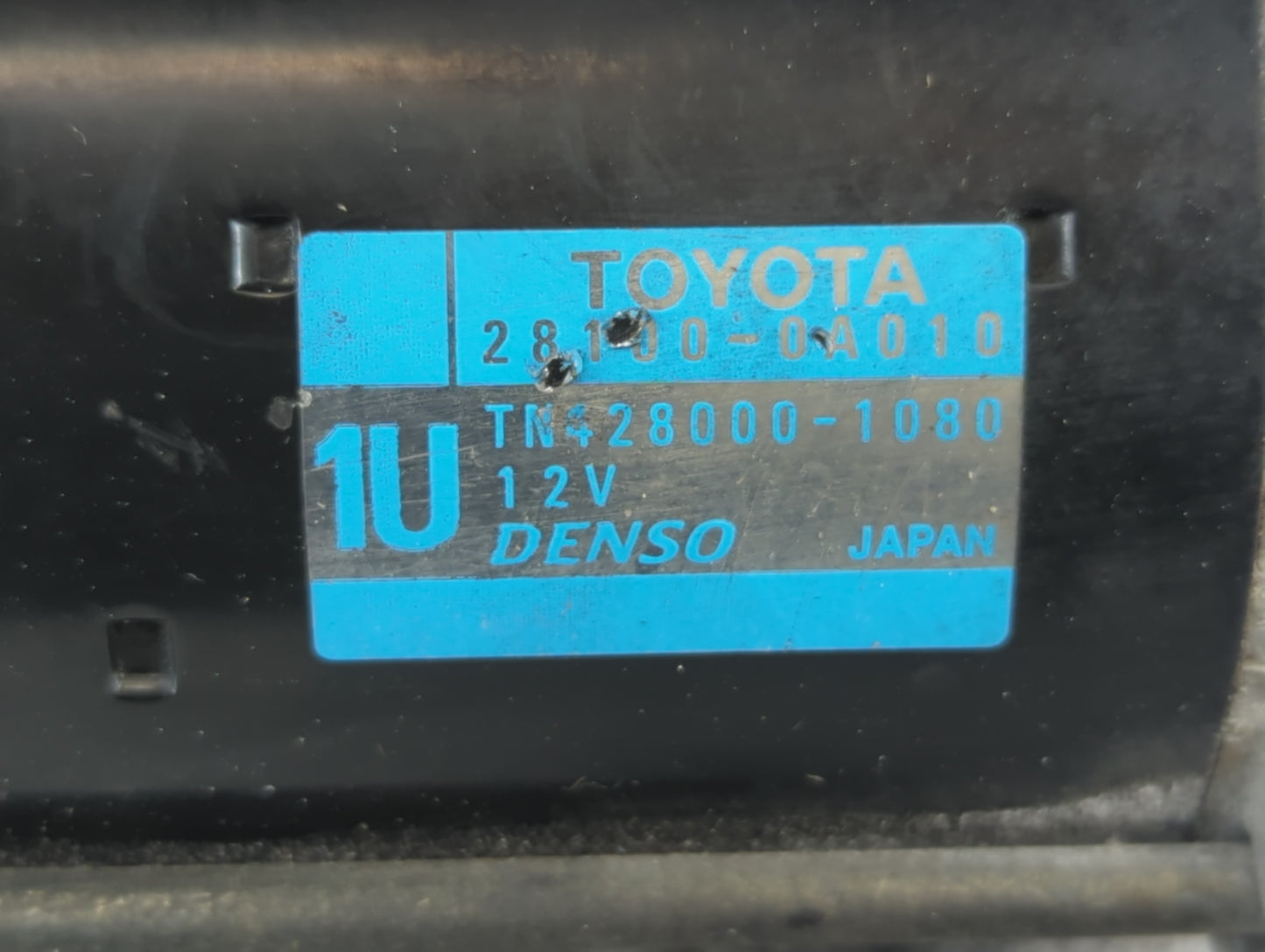 2004-2017 Toyota Camry Car Starter Motor Solenoid OEM P/N:428000-1080 28100-0A010 Fits OEM Used Auto Parts - Oemusedautopart