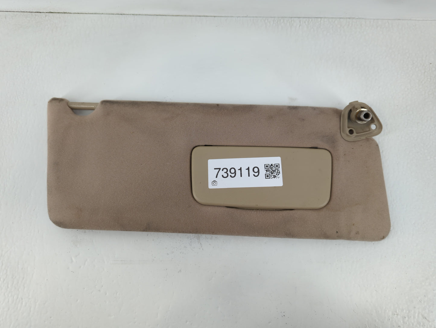 2002-2006 Toyota Camry Sun Visor Shade Replacement Passenger Right Mirror Fits Fits 2002 2003 2004 2005 2006 OEM Used Auto P
